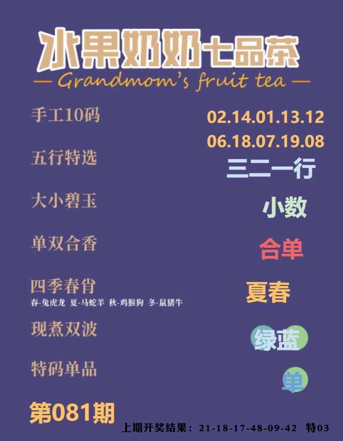 081期七品茶[图]